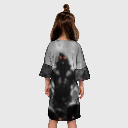 Детское платье 3D Disturbed 9, цвет 3D печать - фото 5