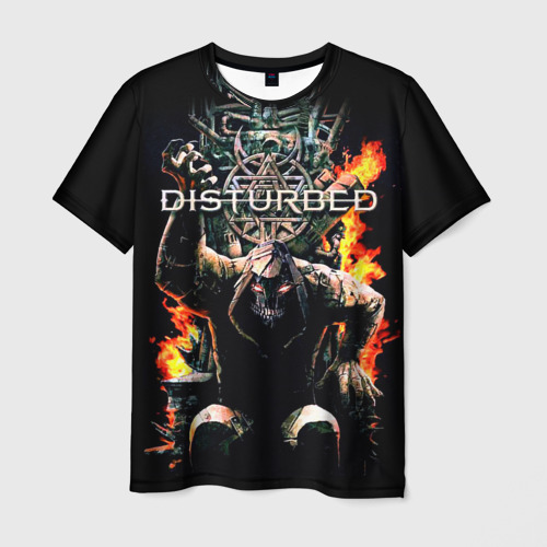 Мужская футболка 3D Disturbed 11, цвет 3D печать