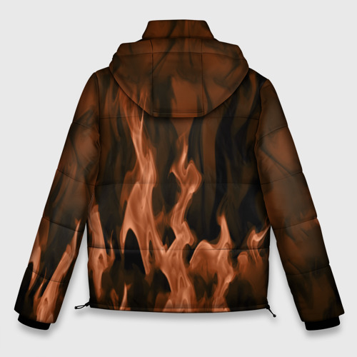 Мужская зимняя куртка 3D Супер сынок, цвет черный - фото 2