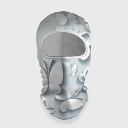 Балаклава 3D Белоснежные бабочки