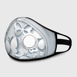 Маска из неопрена Белоснежные бабочки