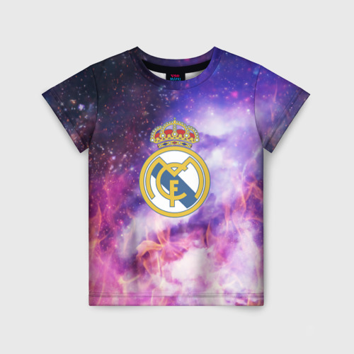 Детская футболка 3D Реал Мадрид