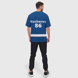 Мужская футболка oversize 3D Tampa Bay Kucherov - фото 2