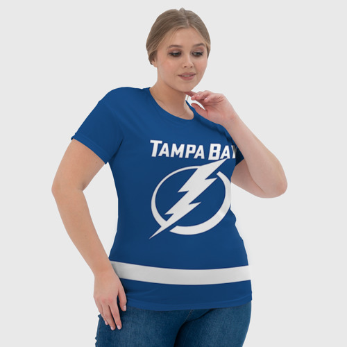 Женская футболка 3D с принтом Tampa Bay Nesterov, фото #4