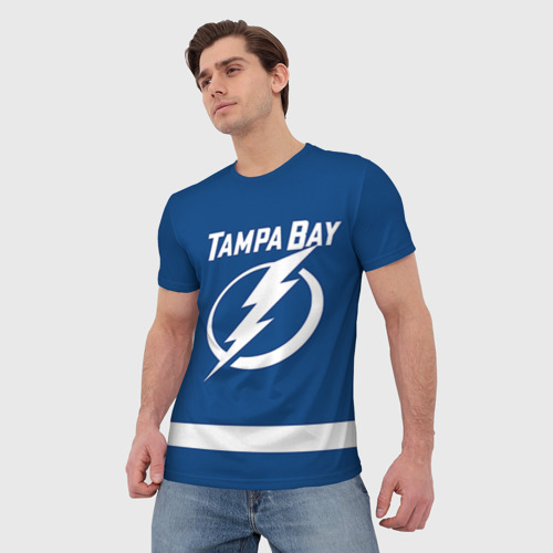 Мужская футболка 3D Tampa Bay Killorn, цвет 3D печать - фото 3