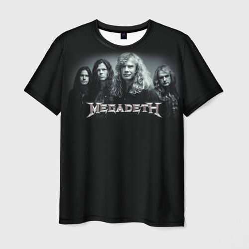 Мужская футболка 3D Megadeth 