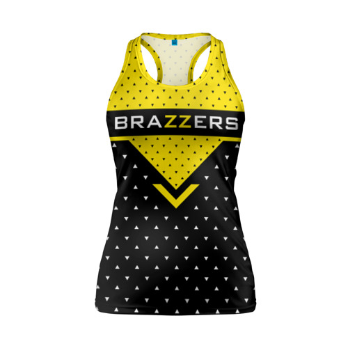 Женская майка 3D спортивная Brazzers Фото 01 Женская майка 3D спортивная Brazzers Фото 01