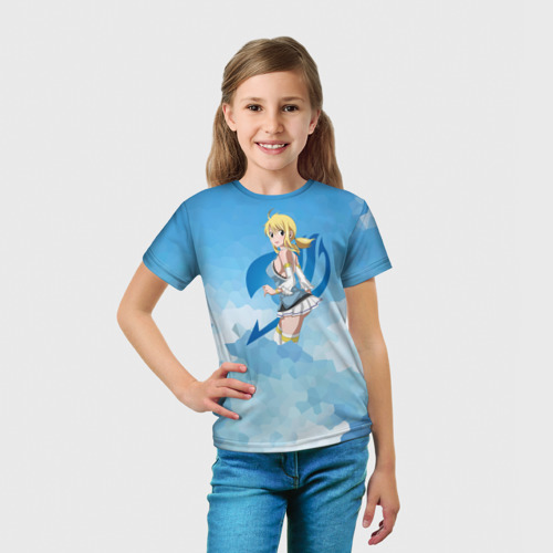 Детская футболка 3D Люська, цвет 3D печать - фото 5