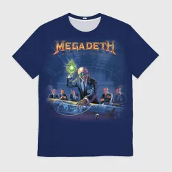 Мужская футболка 3D Rust In Peace