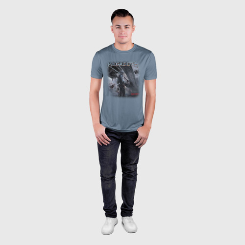 Мужская футболка 3D Slim Dystopia, цвет 3D печать - фото 4