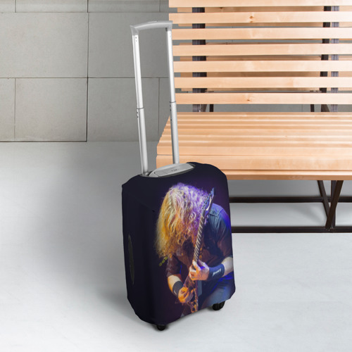 Чехол для чемодана 3D Dave Mustaine, цвет 3D печать - фото 3