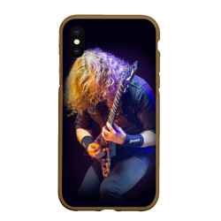 Чехол для iPhone XS Max матовый Dave Mustaine