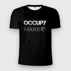Мужская футболка 3D Slim Захвати Марс