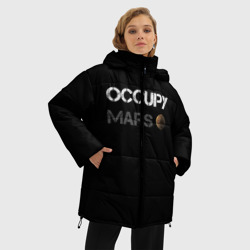 Женская зимняя куртка Oversize Захвати Марс - фото 2
