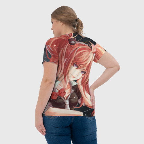 Женская футболка 3D Джунко Эношима, цвет 3D печать - фото 7