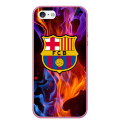 Чехол для iPhone 5/5S матовый Барселона