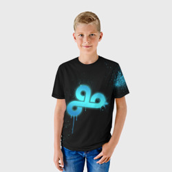 Детская футболка 3D Cs:go - Cloud 9 Black collection - фото 2