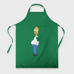 Фартук 3D Homer in the trees meme