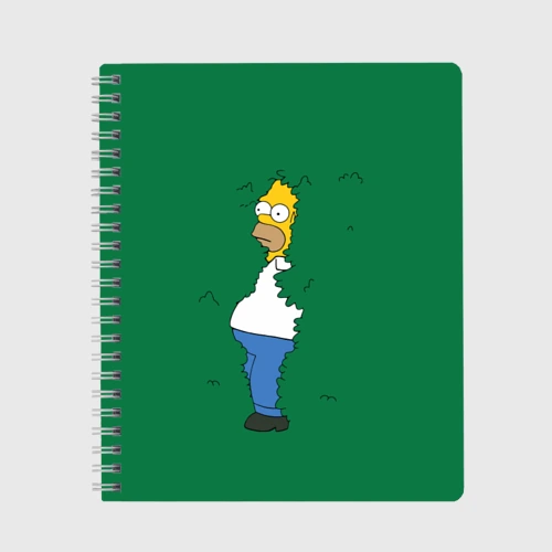 Тетрадь Homer in the trees meme