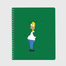 Тетрадь Homer in the trees meme