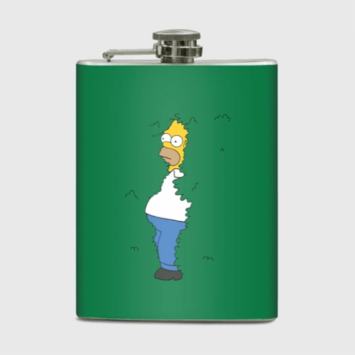 Фляга Homer in the trees meme