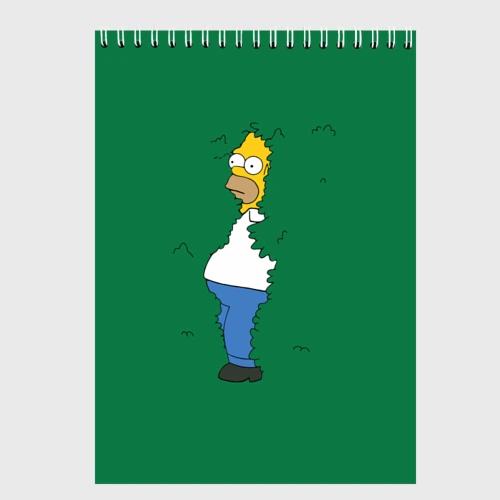 Скетчбук Homer in the trees meme
