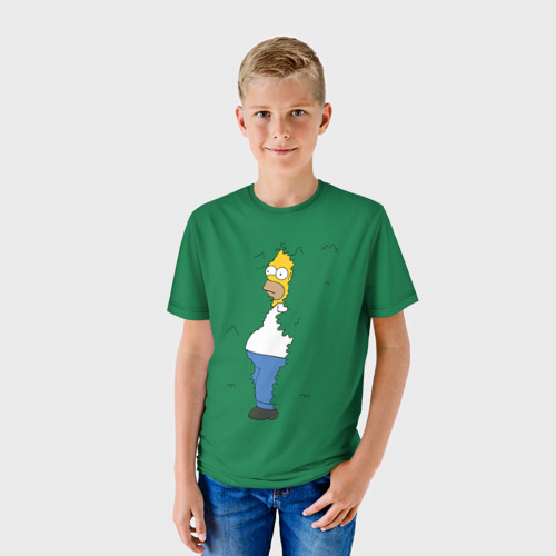 Детская футболка 3D Gomer, цвет 3D печать - фото 3