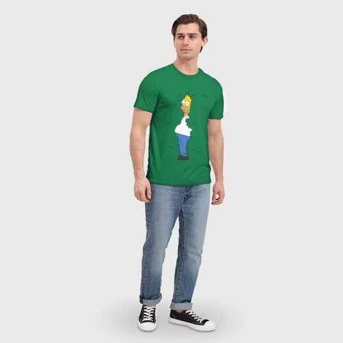 Мужская футболка 3D Gomer, цвет 3D печать - фото 5