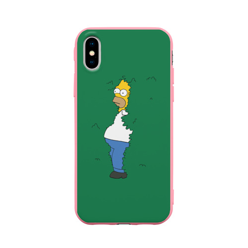 Чехол для iPhone X матовый Gomer