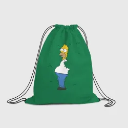Рюкзак-мешок 3D Homer in the trees meme