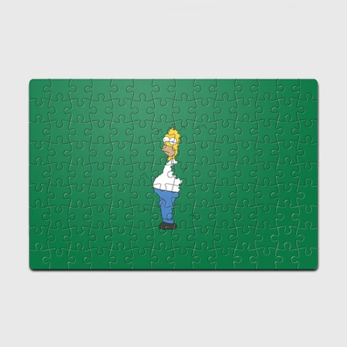 Головоломка Пазл магнитный 126 элементов Homer in the trees meme