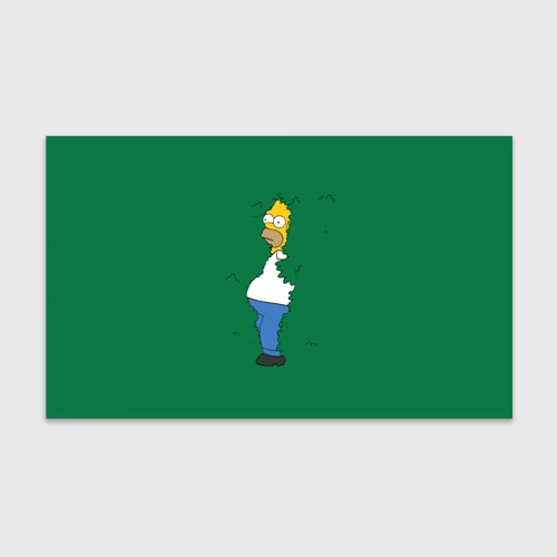 Бумага для упаковки 3D Homer in the trees meme