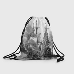 Рюкзак-мешок 3D Морской бой