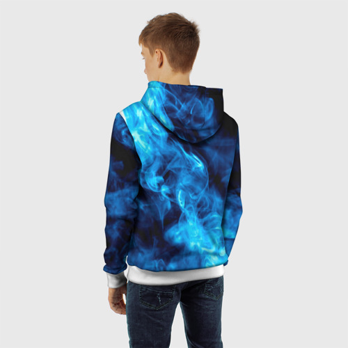 Мужская толстовка 3d Blue XXS