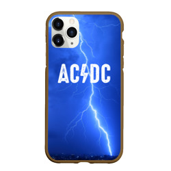 Чехол для iPhone 11 Pro Max матовый AC/DC