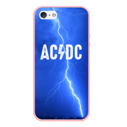 Чехол для iPhone 5/5S матовый AC/DC