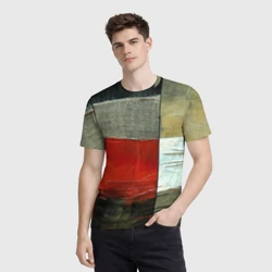 Мужская футболка 3D Абстрактная эклектика - фото 2