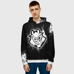 Мужская толстовка 3D Cs:go - Gamers 2 Black collection - фото 2