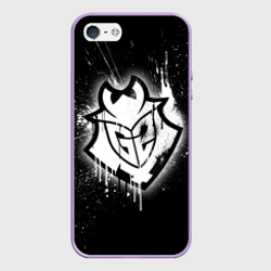 Чехол для iPhone 5/5S матовый Cs:go - Gamers 2 Black collection