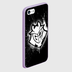 Чехол для iPhone 5/5S матовый Cs:go - Gamers 2 Black collection - фото 2