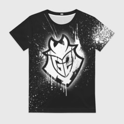 Женская футболка 3D Cs:go - Gamers 2 Black collection