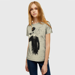 Женская футболка 3D Музыкальный самоубийца - фото 2