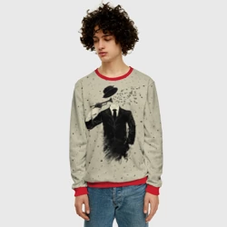 Мужской свитшот 3D Музыкальный самоубийца - фото 2