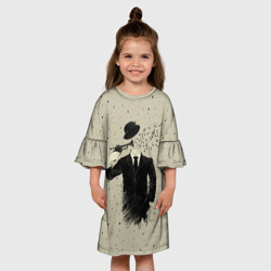 Детское платье 3D Музыкальный самоубийца - фото 2