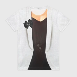 Женская футболка 3D Пиджак