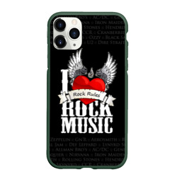 Чехол для iPhone 11 Pro матовый Rock Rules