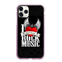 Чехол для iPhone 11 Pro Max матовый Rock Rules