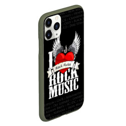 Чехол для iPhone 11 Pro матовый Rock Rules - фото 2