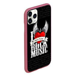 Чехол для iPhone 11 Pro Max матовый Rock Rules - фото 2