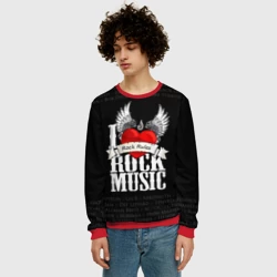 Мужской свитшот 3D Rock Rules - фото 2